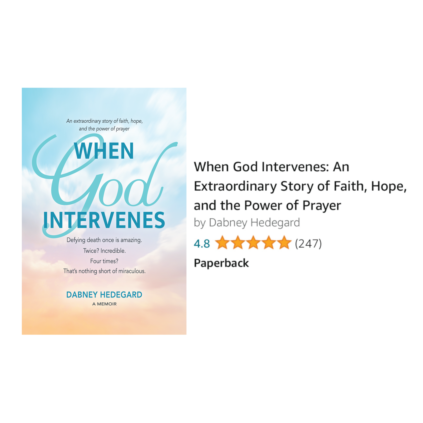 When God Intervenes: An extraordinary story of faith, hope, and the power of prayer