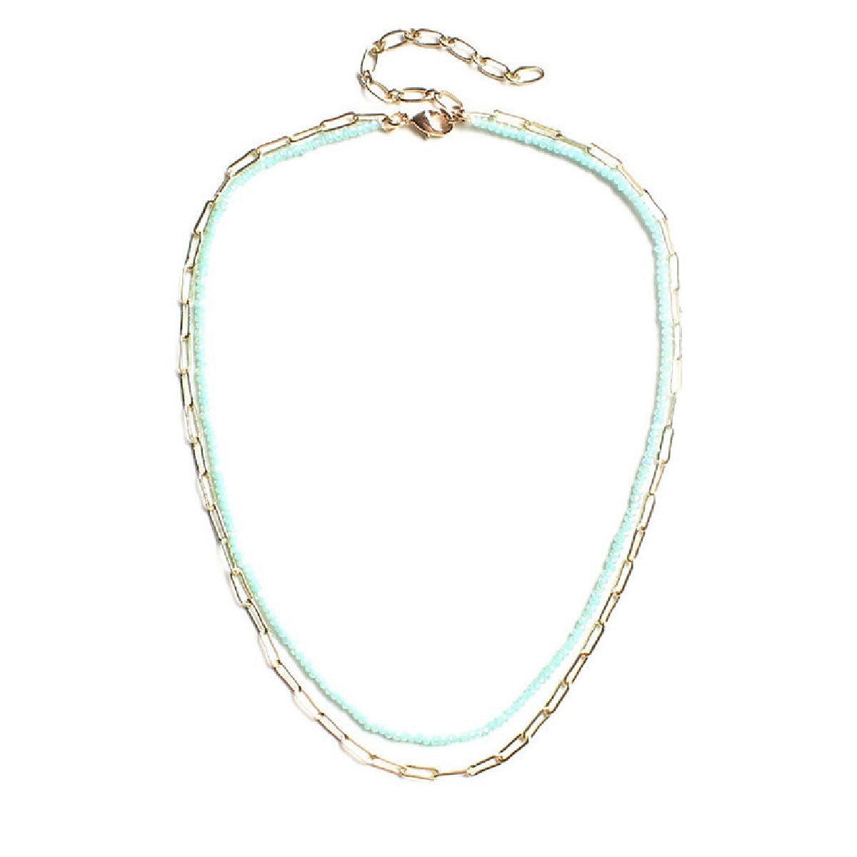 Teal Tropical Necklace