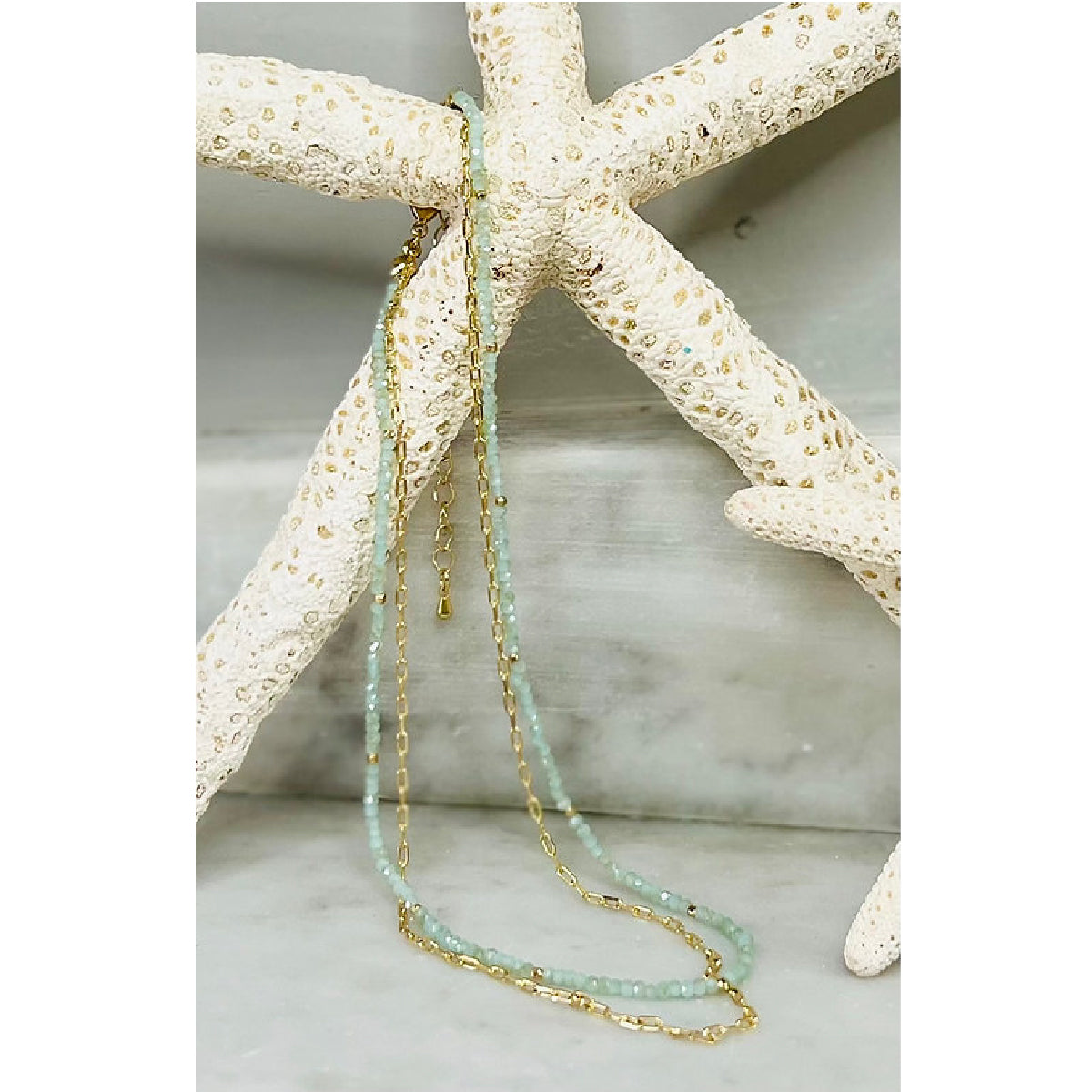 Teal Tropical Necklace