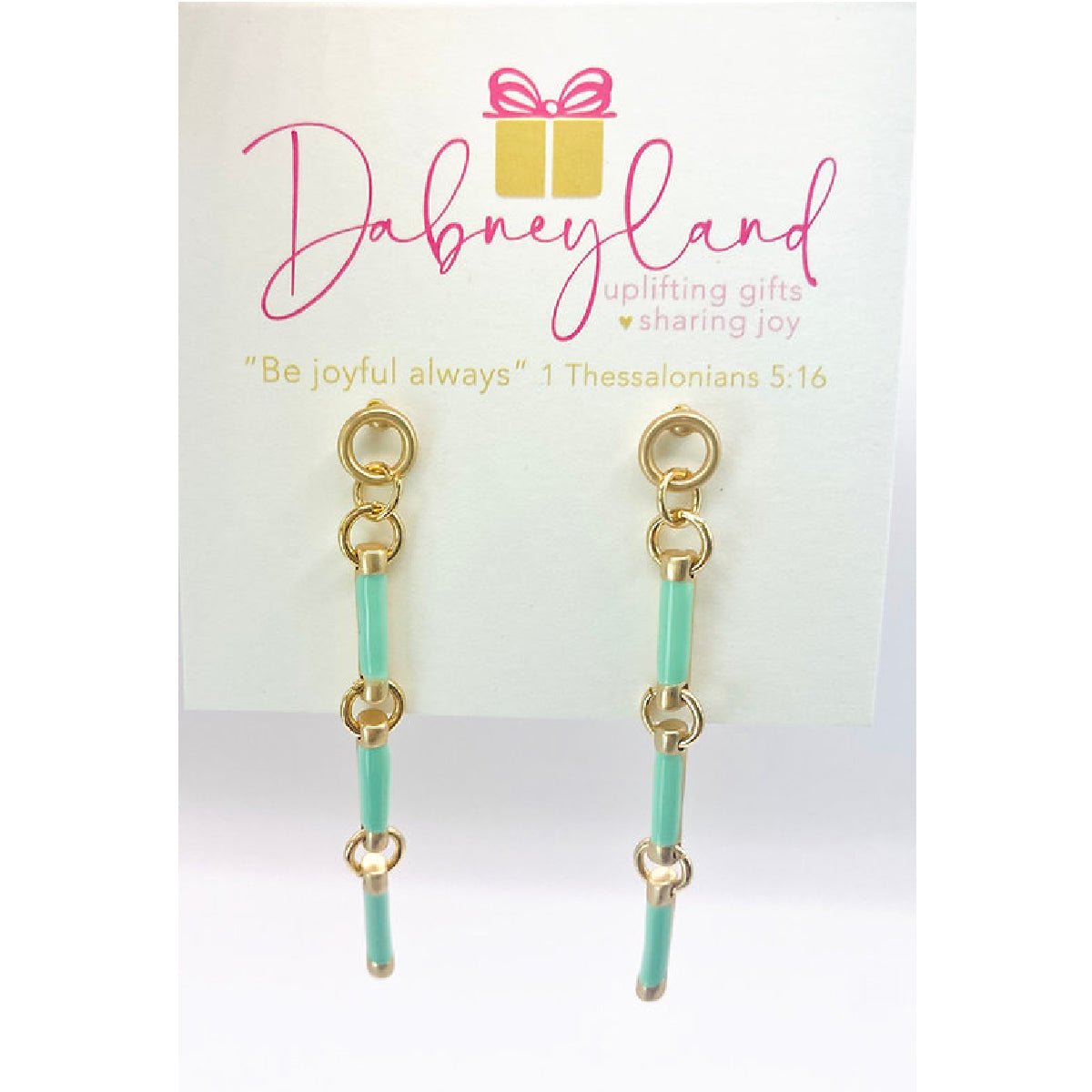 Limited Edition Mint Drop Earrings